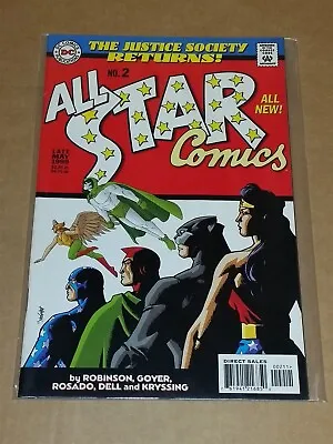 Buy Justice Society Returns All Star Comics #2 Nm (9.4 Or Better) May 1999 Dc Comics • 11.99£