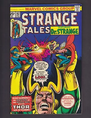 Buy STRANGE TALES #182 1975 Gil Kane Cover STEVE DITKO 123 124 LOKI Reprint THOR • 12.06£