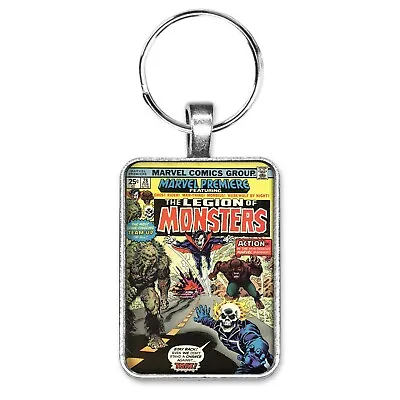 Buy Marvel Premier #28 The Legion Of Monsters Cover Key Ring Or Necklace Comic Book • 10.42£