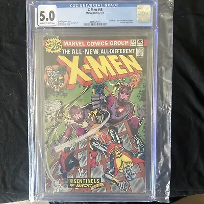 Buy Uncanny X-Men #98 CGC 5.0 1976 • 112.09£