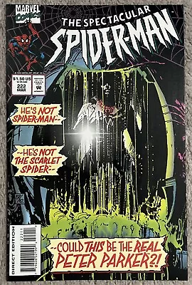 Buy Spectacular Spider-Man #222 (1995 Marvel Comics) 1st Cameo App. Spidercide, VF • 1.19£