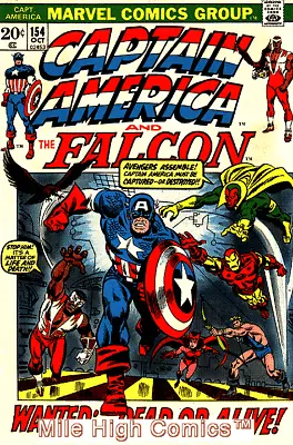 Buy CAPTAIN AMERICA  (1968 Series)  (MARVEL) #154 Good Comics Book • 8.28£