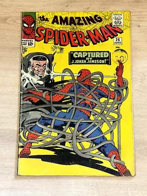 Buy Marvel Comics The Amazing Spider-man #25,  Fn+ 6.5 • 150£