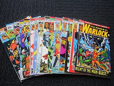 Buy Warlock Comic Lot - #1 To #15 Complete Run, High Grade 1972  Thanos  • 248.33£