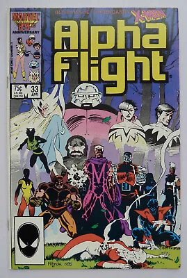 Buy Alpha Flight #33 - 1st App As Lady Deathstrike Marvel Comics - April 1986 VF 8.0 • 17.95£