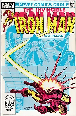 Buy The Invincible Iron Man #166  Marvel Comics  1982  1st Full Obadiah Stone  F/VF • 3.11£