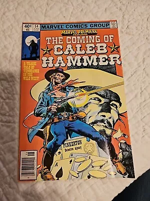 Buy Marvel Premiere #54 (8.5) Coming Of Caleb Hammer!! 1980 • 5.93£