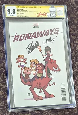 Buy Runaways #1 CGC 9.8 SS Stan Lee Skottie Young • 1,545.64£