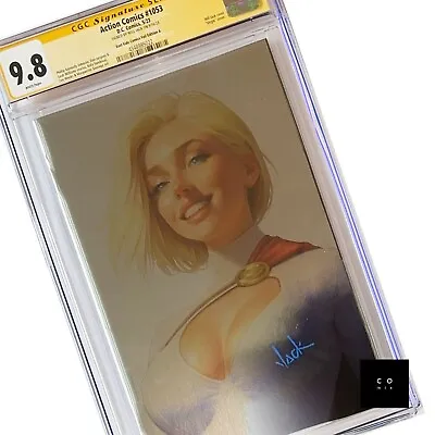 Buy Action Comics #1053 CGC 9.8 SS Will Jack SIGNED FOIL Virgin VAR A Power Girl 🔥 • 265.99£