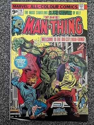 Buy The Man-Thing 19. Marvel 1975. Combined Postage • 2.49£