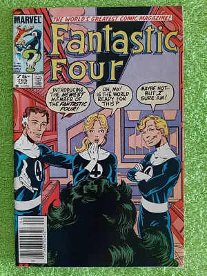 Buy FANTASTIC FOUR #265 NM Newsstand Canadian Price Variant She-Hulk Joins : RD5182 • 9.93£