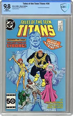 Buy New Teen Titans #56 CBCS 9.8 1985 21-2760181-018 • 77.55£