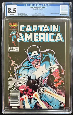 Buy Captain America #321 CGC 8.5 White Pgs Key 1st App Ultimatum Zeck Iconic Cover • 32.16£