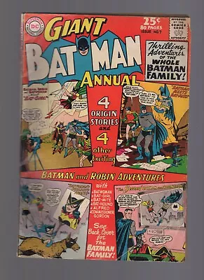 Buy Batman Annual #7 - 80 Page Giant - Sheldon Moldoff Pinup - Low Grade (b) • 10.45£