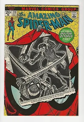 Buy Amazing Spider-Man 113 (Marvel 1972) 7.0 1st Hammerhead • 39.42£
