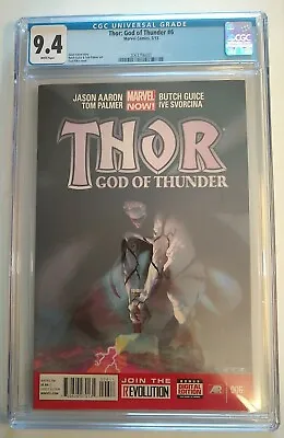 Buy Thor: God Of Thunder #6 (2013) CGC 9.4 White Pages | Origin Of Gorr, Key, MCU🗝️ • 59.09£