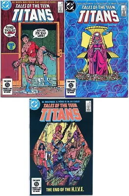 Buy Tales Of The Teen Titans #45 #46 #47 (dc 1984) Near Mint First Print White Pages • 9.99£