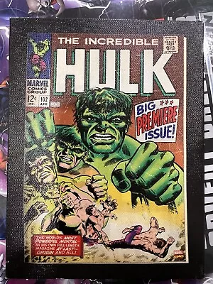 Buy Marvel Comics  The Incredible Hulk #102 Limited Edition Cover Art • 8.04£