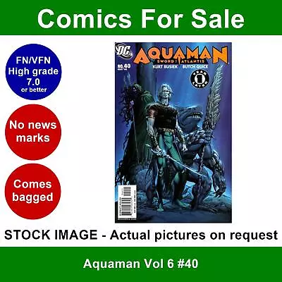 Buy DC Aquaman Vol 6 #40 Comic - FN/VFN Clean 01 May 2006 - Sword Of Atlantis • 4.99£