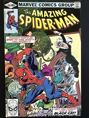 Buy The Amazing Spider-Man #204 Marvel Comics 1st Print Bronze Age 1980 Very Fine • 15.82£