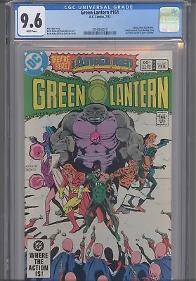 Buy Green Lantern #161 CGC 9.6 1983 DC Comics Omega Man App GL Corps Back-Up Story • 43.99£