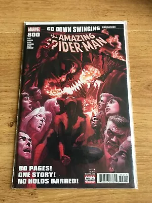 Buy Amazing Spider-man 800. Nm- Cond. 2018. Marvel. Slott. Go Down Swinging • 4.50£