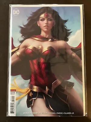 Buy Wonder Woman Vol 5 #65 2019 DC Comics Stanley 'Artgerm' Lau Variant Cover NM- • 3.97£