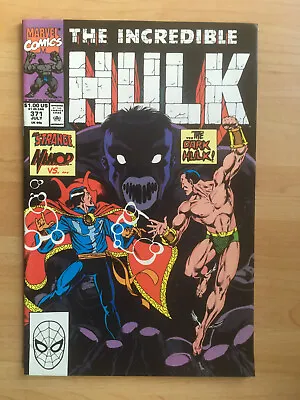 Buy Incredible Hulk # 371 - NM 1st Pr. 1990 (Marvel Comics) Avengers  • 5.95£
