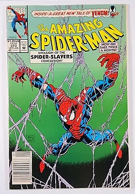 Buy Amazing Spider-man #373 Vf Newsstand Variant  Marvel 1993 • 7.09£