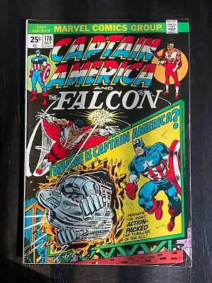 Buy Captain America #178 FN/VF Bronze Age Comic Featuring Lucifer MVS Intact! • 7.11£