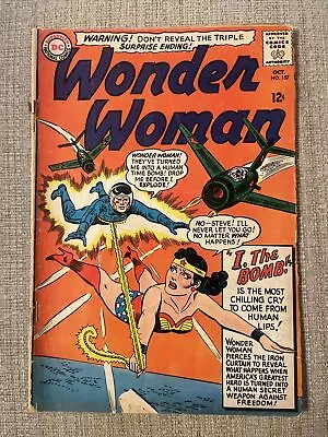 Buy Wonder Woman #157 'I-The Bomb'! | 1st Appearance Egg FU! Ross Andru!🔥🔥🔥 • 19.76£