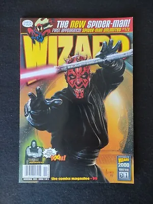 Buy Wizard The Comics Magazine #99 Nov 1999 Spider-Man Darth Maul • 4£
