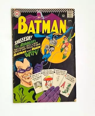 Buy Batman #179 - Riddler Returns 1966 - Good Condition • 71.49£