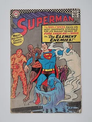 Buy SUPERMAN 190 (DC 1966) The Element Enemies Lower-grade Silver Age Reader • 4.82£