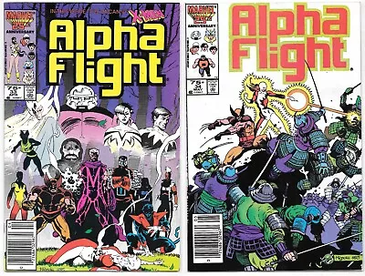 Buy Alpha Flight #33 #34 1st App Lady Deathstrike 1986 VF/VF+ Marvel Comics X-Men • 15.13£