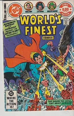 Buy Dc Comics Worlds Finest #278 (1982) 1st Print F • 4.95£