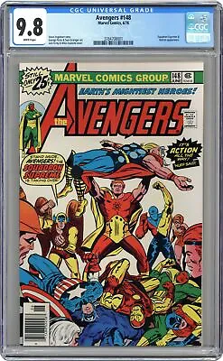 Buy Avengers #148 CGC 9.8 1976 3784708001 • 228.65£