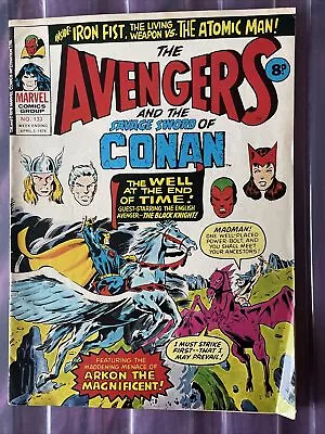 Buy Marvel UK, Avengers, Savage Sword Of Conan, #133 1976 , Scarlet Witch • 2.99£