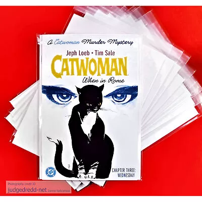 Buy Comic Bags ONLY Size17 For Silver Age Marvel DC Catwoman Comics X 25 New • 12.98£