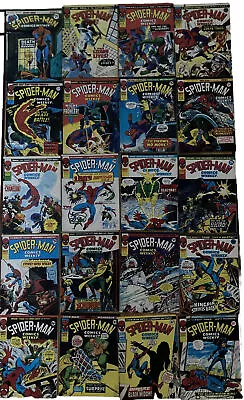 Buy Spider-man Comics Weekly 91 92 93 94 95 96 97 98 99 - 110 Vintage Marvel UK 1974 • 34.99£