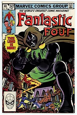 Buy Fantastic Four #247 NM9.2 Bronze Age Marvel 1982 John Byrne Dr Doom 1st Kristoff • 39.52£