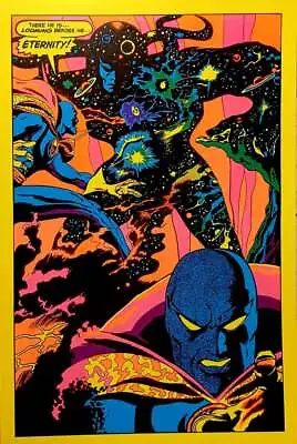 Buy Doctor Strange 20x30 Black Light Art Marvel Comics Poster Third Eye Print • 94.94£