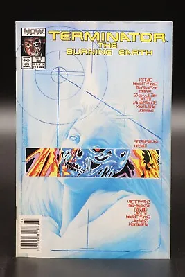Buy Terminator The Burning Earth (1990) #1 Newsstand 1st Published Alex Ross VF/NM • 7.88£