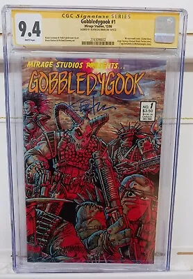 Buy Gobbledygook #1 CGC 9.4 1st TMNT Stories CGC Signature Series Kevin Eastman 1986 • 157.66£