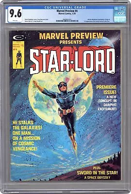 Buy Marvel Preview #4 CGC 9.6 1976 3809922001 1st App. And Origin Star-Lord • 1,055.37£