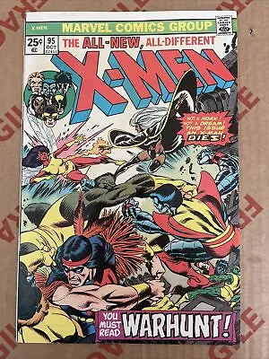Buy X-Men #95 Vol 1 1975 Death Of Thunderbird 3rd New X-Men Cents Copy Marvel Comics • 189.99£