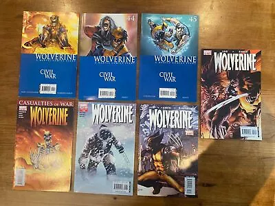 Buy Marvel Comics Wolverine Vol 3 Comic Book LOT #42,44,45,48,49,50,51 X-Men Etc • 19.99£