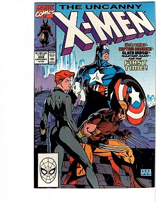 Buy Uncanny X-Men #268 (Marvel)1990 - Jim Lee Cvr  Wolverine/Cap/Widow - VF/NM /NM- • 21.88£
