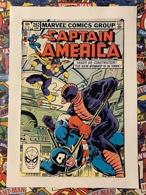 Buy CAPTAIN AMERICA #282 - JUN 1983 - 1st BUCKY AS NOMAD APPEARANCE! - NM (9.4) CENT • 18.74£