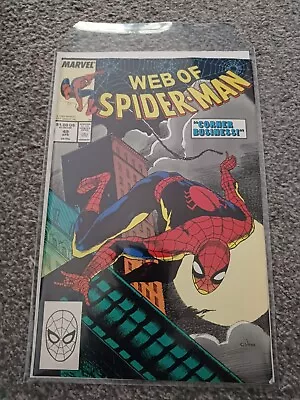 Buy Web Of Spider-Man #49 1989 Marvel Comics  • 4£